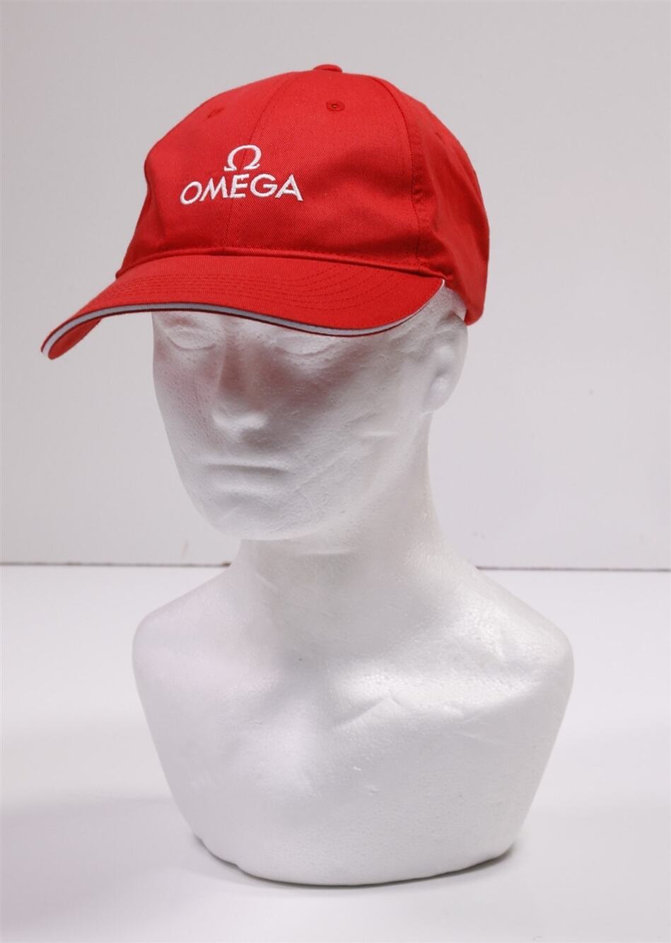 Omega Swiss Watches Original Red Adjustable Hat Cap
